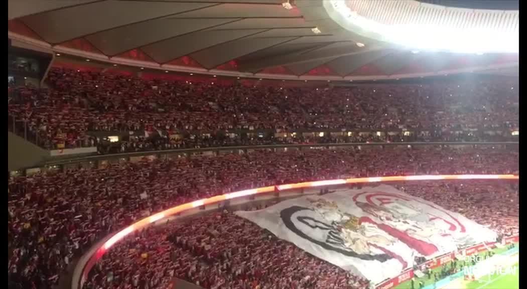 Himno del Arrebato en el Wanda del Metropolitano