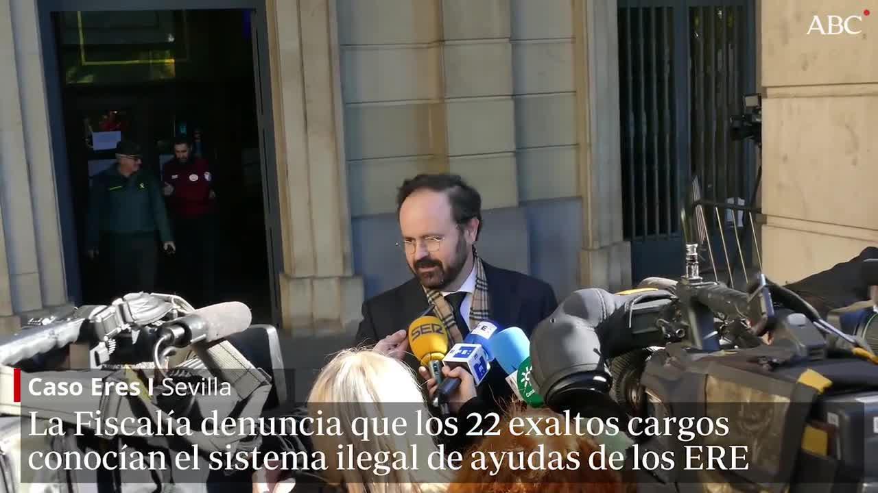 Banquillo de los acusados en el Caso ERE Andalucía