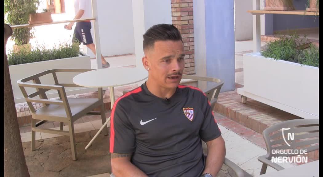 Roque Mesa tiene claro que Rico es el portero titular del Sevilla