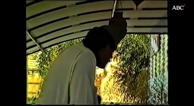 Interior de uno de los pabellones de la Expo'92