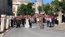 Boda de Sergio Ramos y Pilar Rubio: vídeo y fotos del vestido de la novia