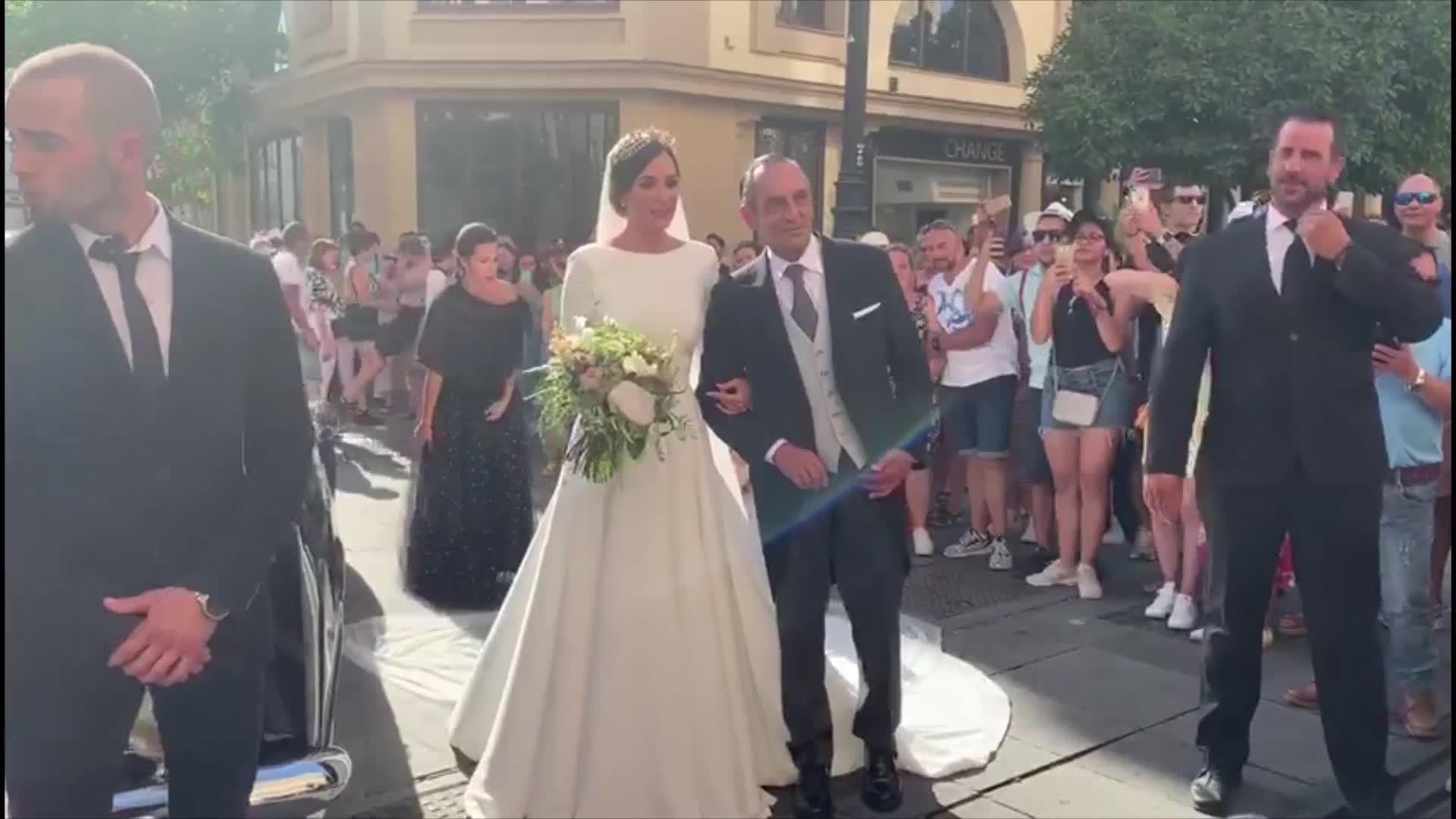 Así es el vestido de boda de Rocío Osorno