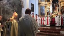 El arzobispo de Sevilla consagró el nuevo altar y reinauguró Santa Catalina