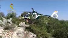 Rescatada una senderista herida en un paraje de montaña en Morón de la Frontera