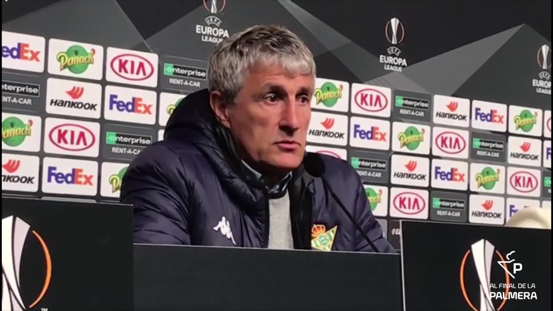 Setién: la larga lesión de Junior y el buen papel de Lainez