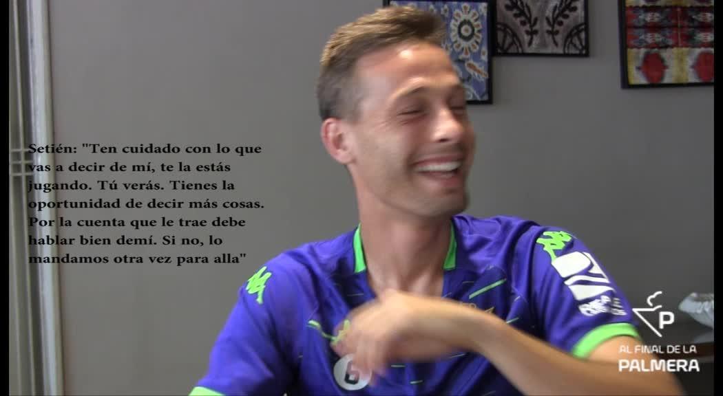 La irrupción de Setién durante la entrevista a Canales para &#039;chantajearle&#039;