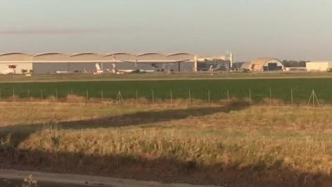 El aterrizaje del Solar Impulse