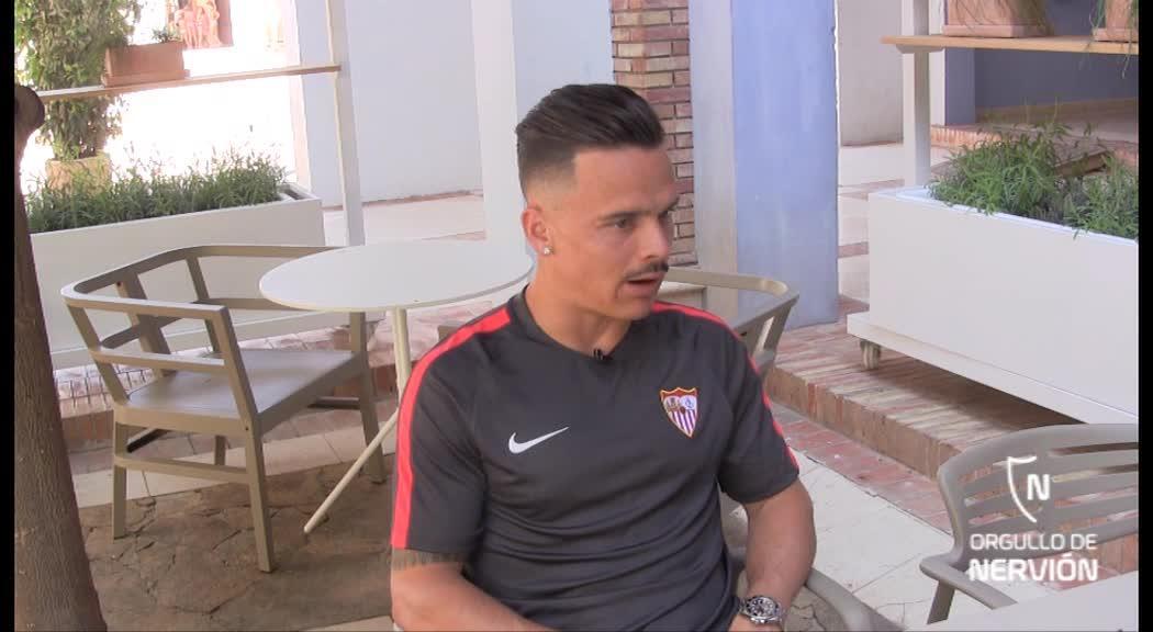 Entrevista de Roque Mesa con ABC de Sevilla en Benidorm