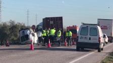 El accidente de Arahal está entre los más graves en los últimos 45 años en la provincia de Sevilla