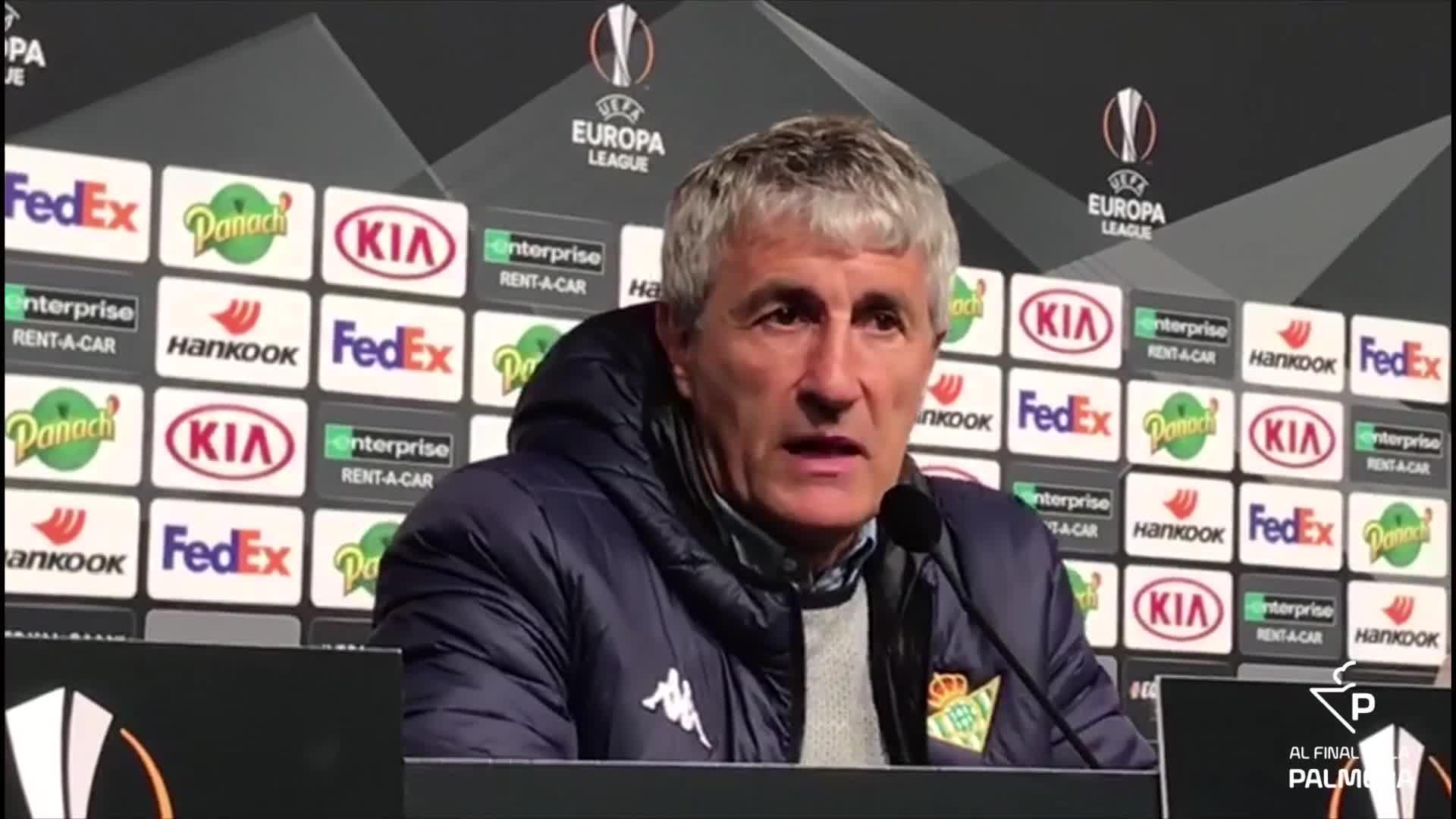 Setién y los malos inicios de partido: “A veces es difícil encontrar explicación a ciertas cosas”