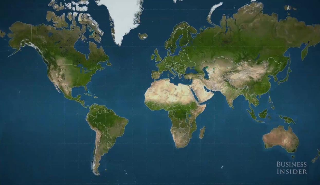Video La Carte Du Monde La Plus Connue Est Très Trompeuse