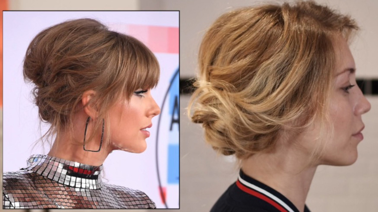 Video Coiffure Comment Réaliser Le Chignon Décoiffé De Taylor Swift En 5 Minutes