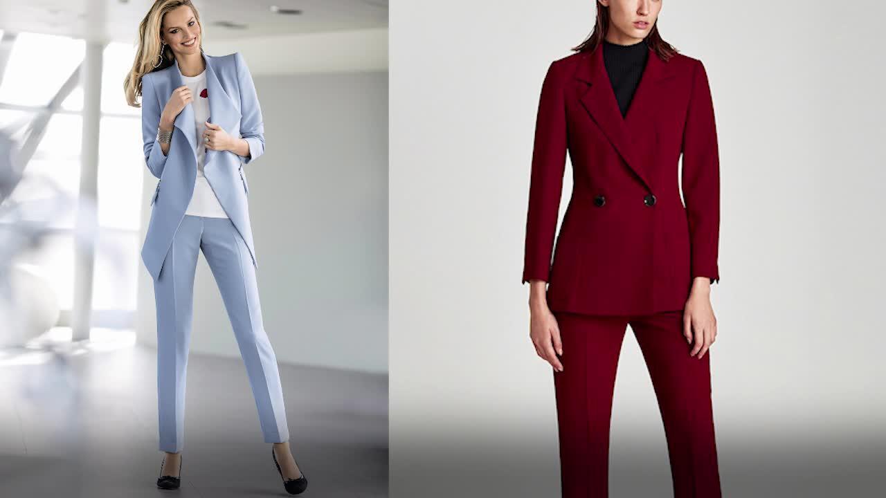 Femme Actuelle Tailleur Pantalon 15 Modèles Ultra Tendance