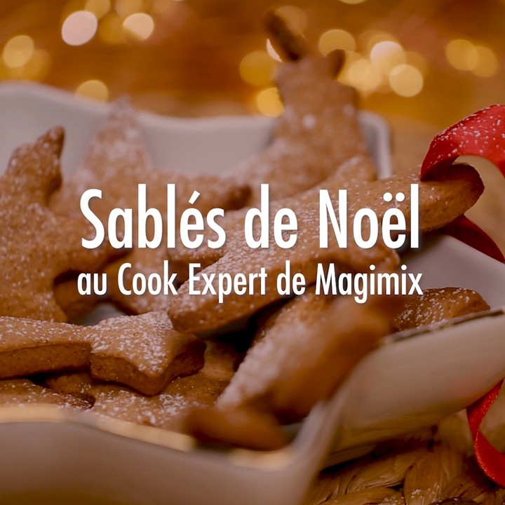 Les Sables De Noel Avec Le Cook Expert De Magimix Decouvrez Les Recettes De Cuisine De Femme Actuelle Le Mag