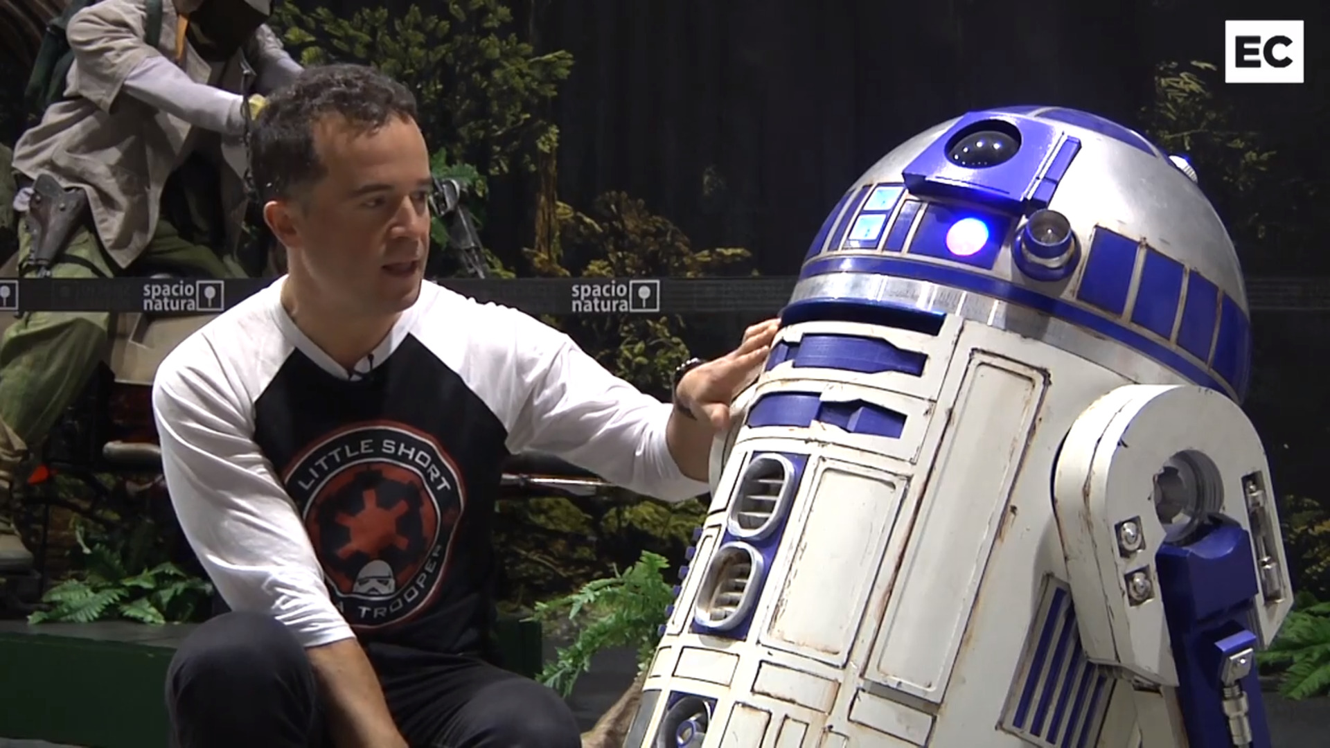 Star Wars en Barakaldo: R2-D2 se da una vuelta por la galaxia