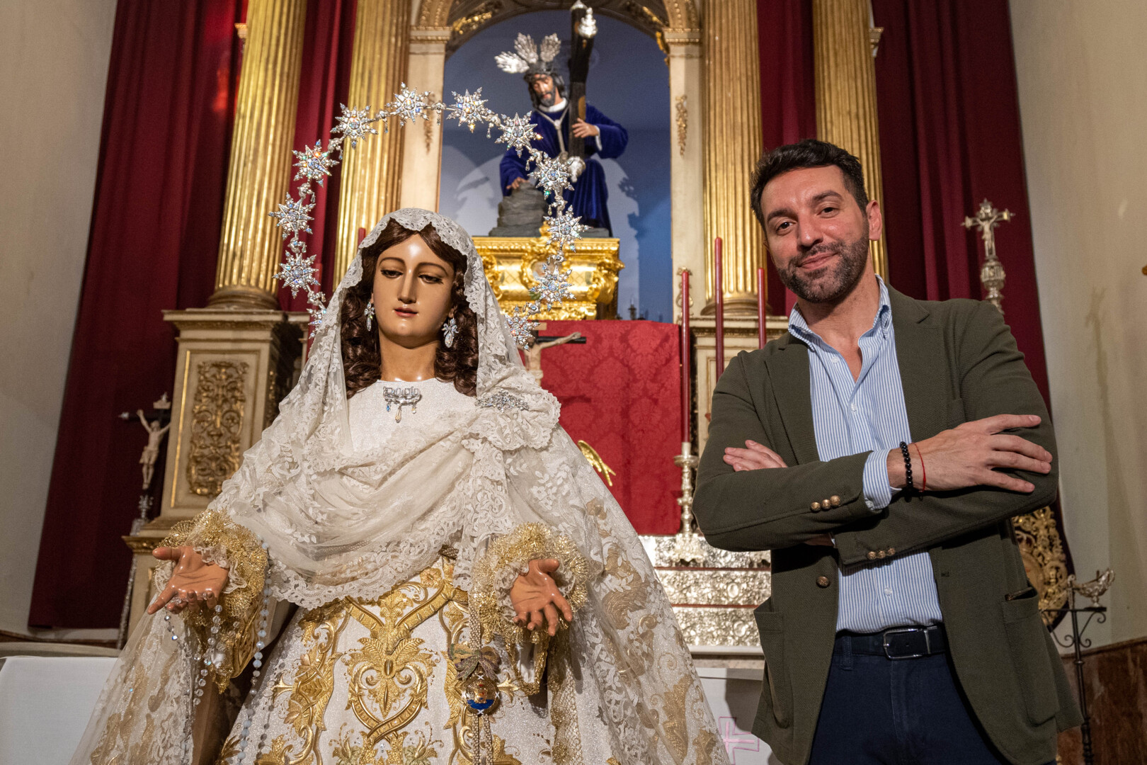 Llegar a la Virgen: Claros, el primer vestidor de de Málaga | Diario Sur