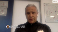 Pellicer, un orgulloso entrenador del Málaga: «Considero que estoy en el mejor club del mundo»