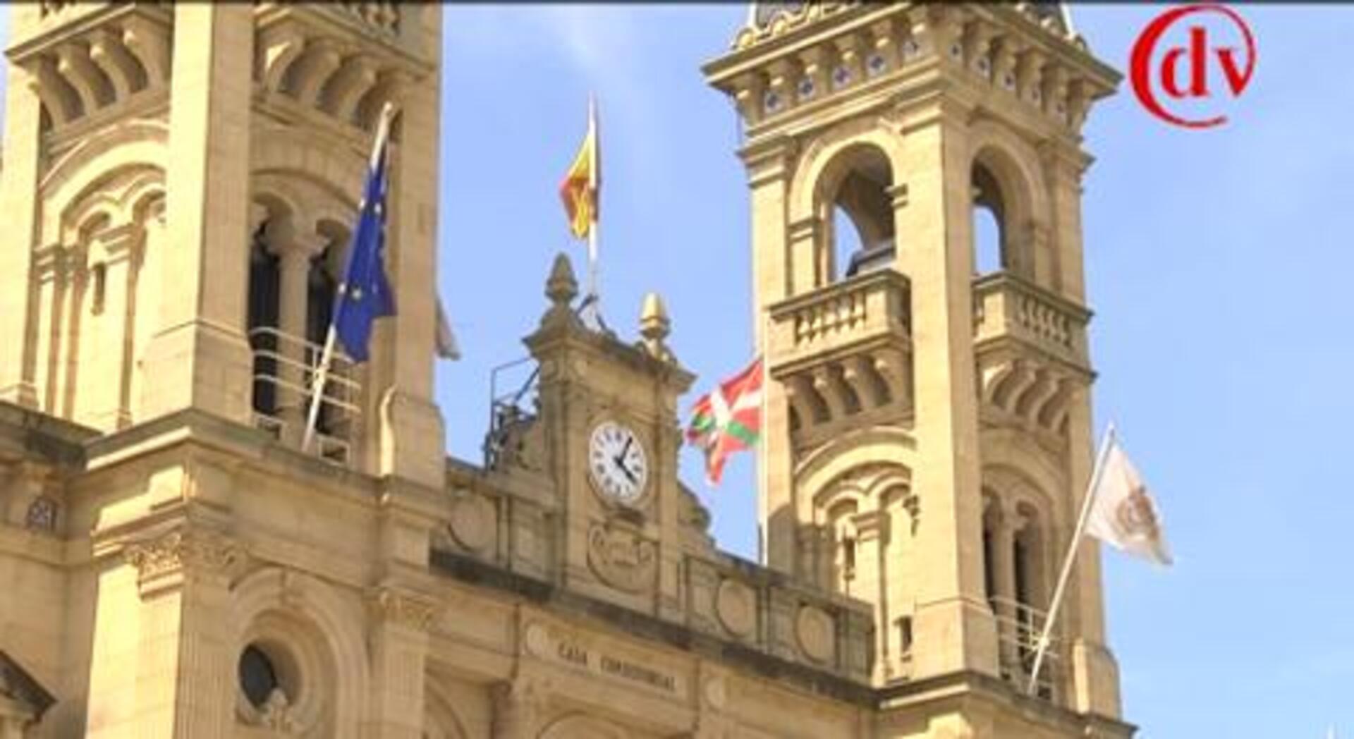 Interior actuará legalmente contra el «ultraje» a la bandera de España en San Sebastián