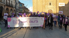 El 8-M recorre las calles de Villanueva de la Serena para seguir pidiendo igualdad