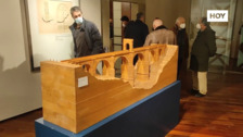 Inaugurada la exposición sobre el puente romano de Alcántara en el Barrantes Cervantes
