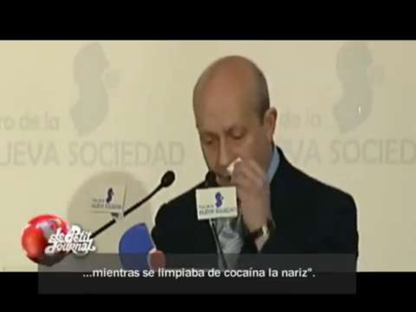 Un nuevo vídeo de Canal + Francia insinúa que Wert toma cocaína
