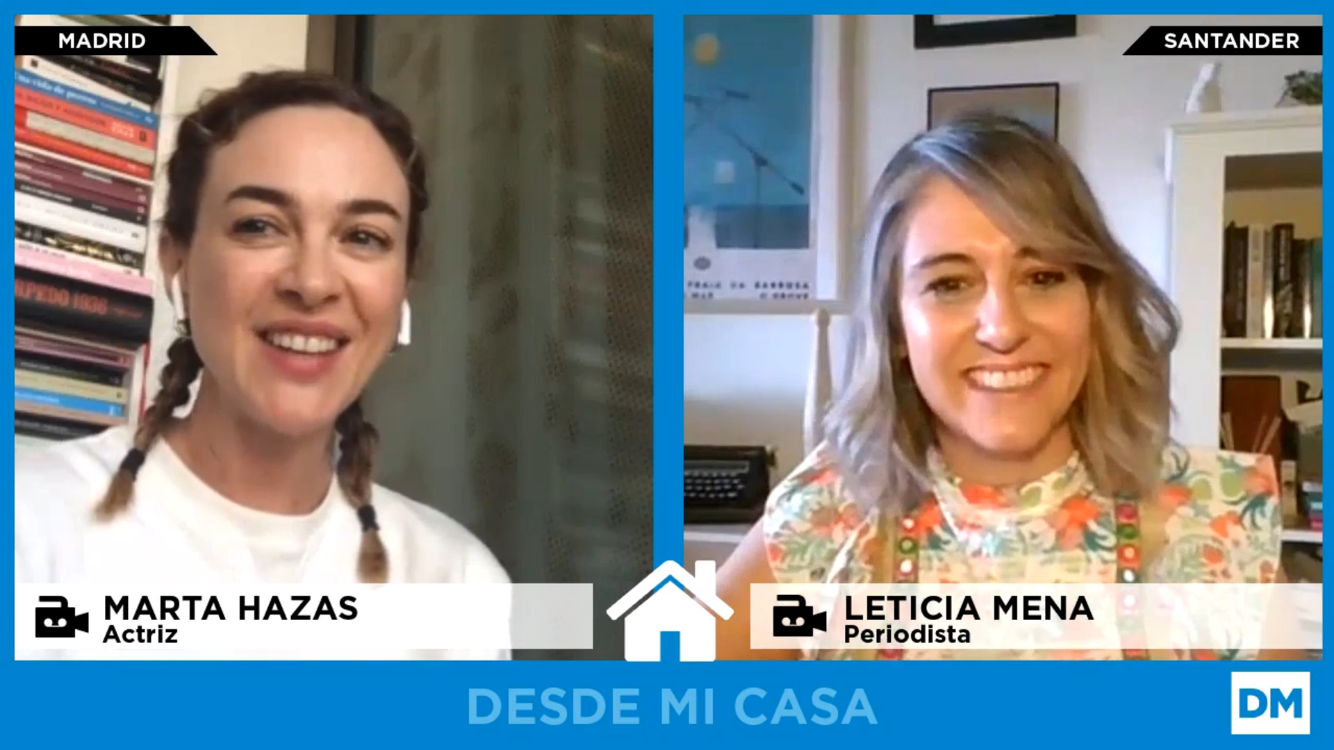 Marta Hazas nos cuenta cómo está pasando el confinamiento