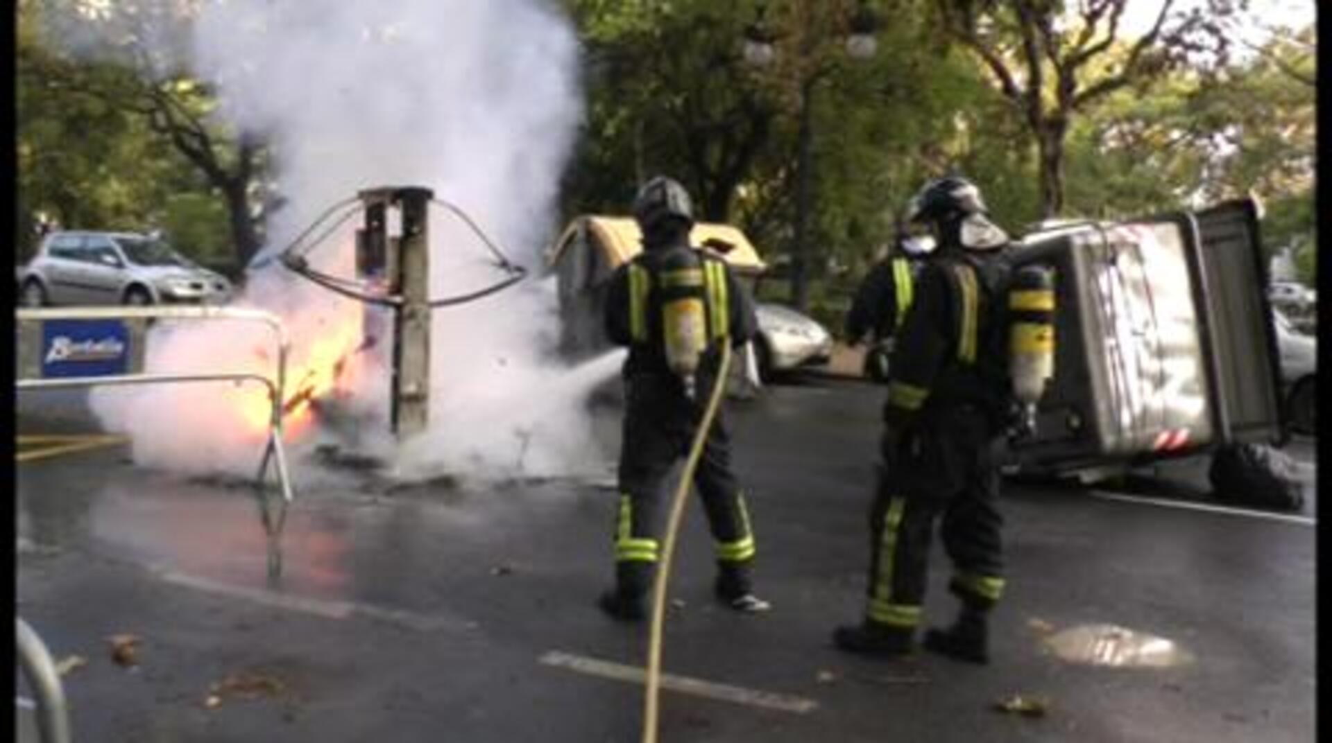 Huelga general 14-N: Veintitrés detenidos y cuatro heridos en Valencia en varios altercados con piquetes