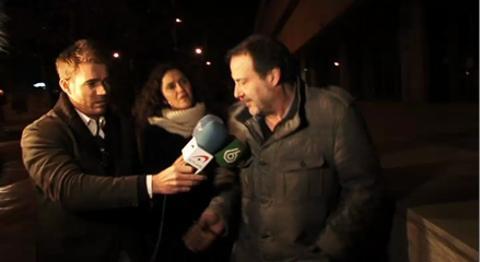 Imagen de Rus a su llegada al cuartel de la Guardia Civil de Patraix