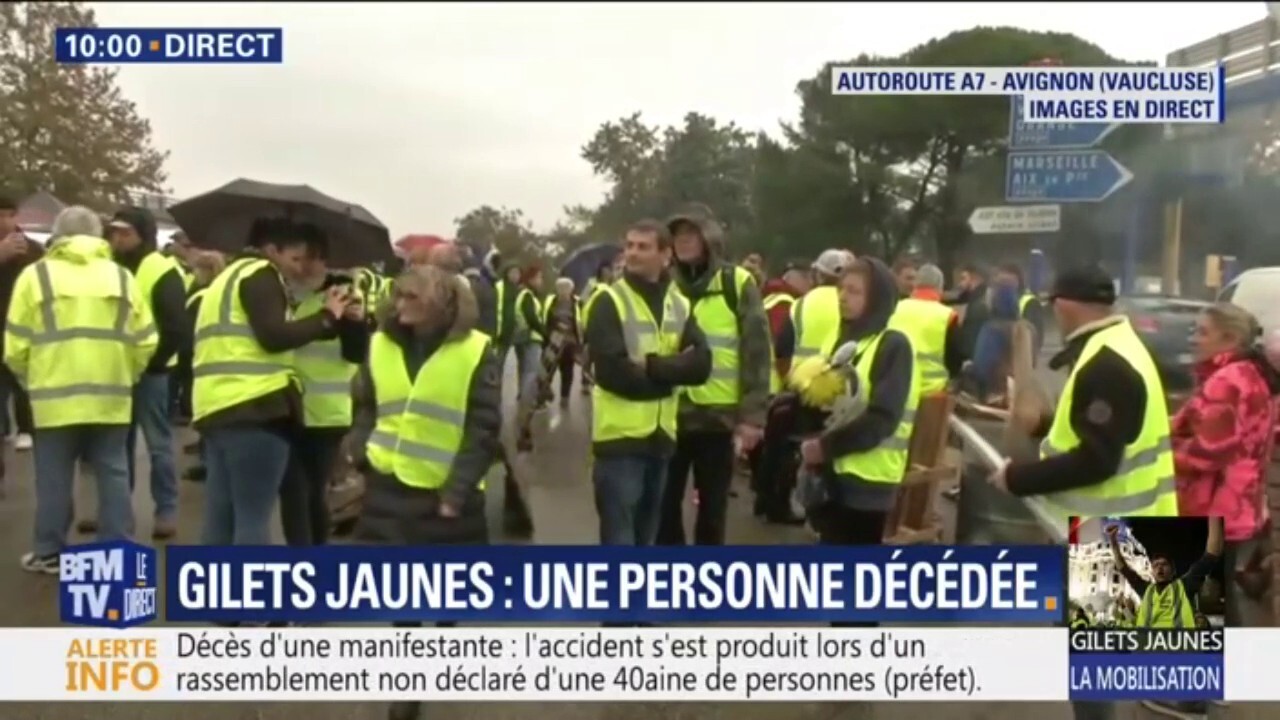 Gilets Jaunes Un Mort Et Deux Blessés