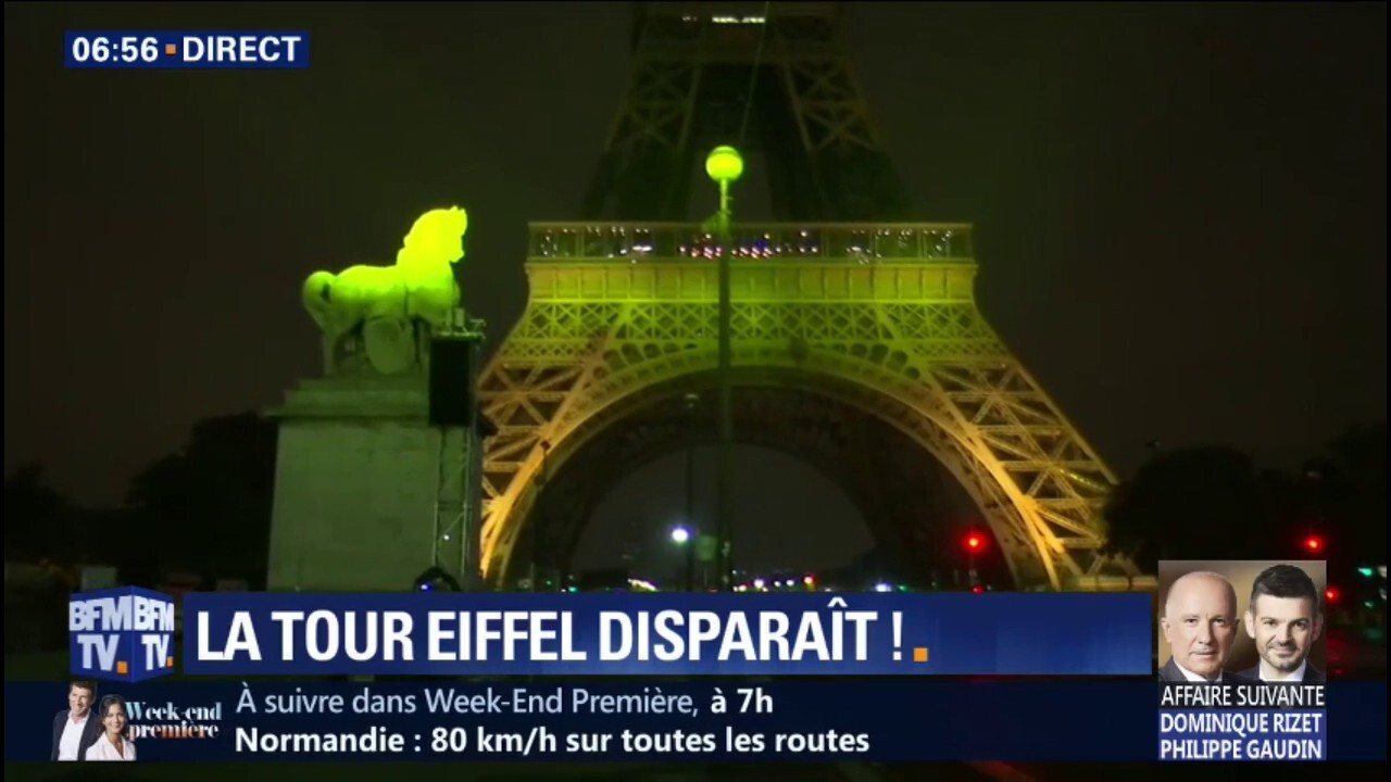 Nuit Blanche 2018 Ce Matin La Tour Eiffel Va Disparaître