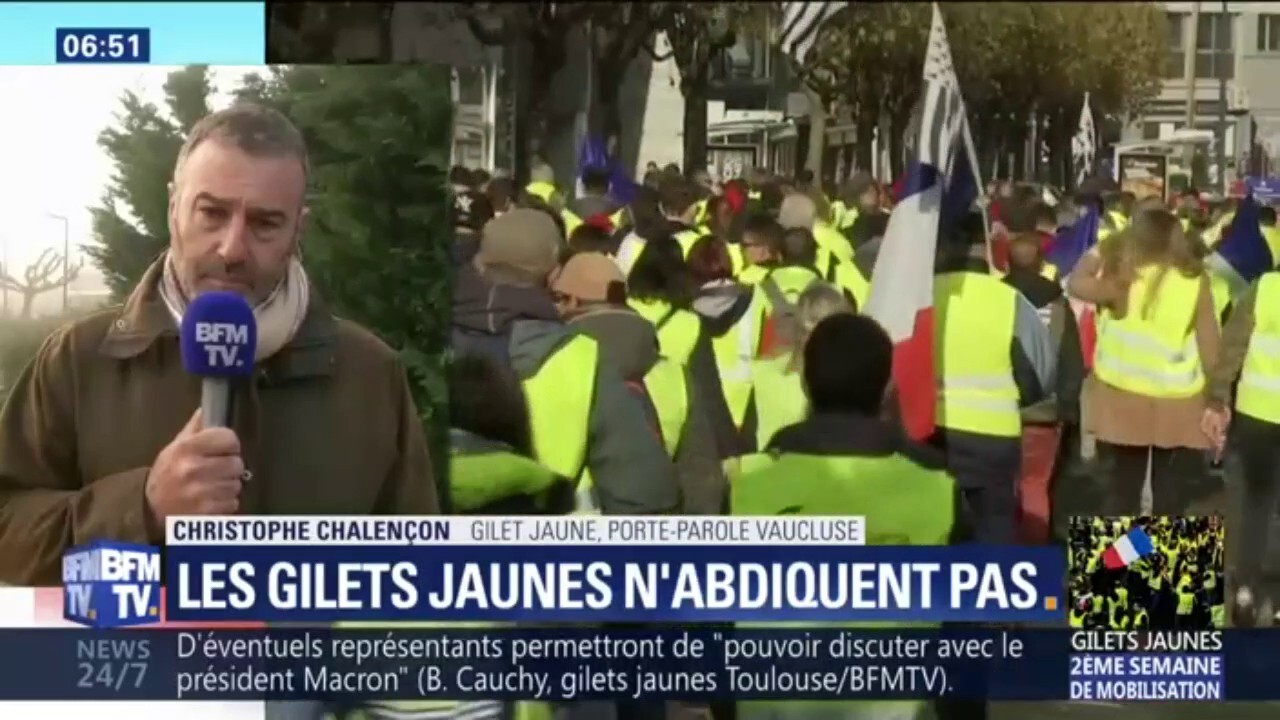 Christophe Chalençon Gilet Jaune Il Y A Des Appels à Manifester Samedi Et Je Pense Que La Mobilisation Sera Encore Plus Forte