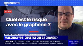 Covid : l'Anses appelle à éviter les masques FFP2 au graphène