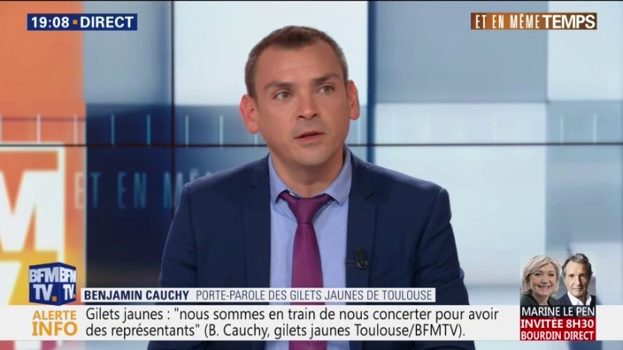 Nous Sommes En Train De Nous Concerter Pour Avoir Des Représentants Assure Le Porte Parole Des Gilets Jaunes De Toulouse