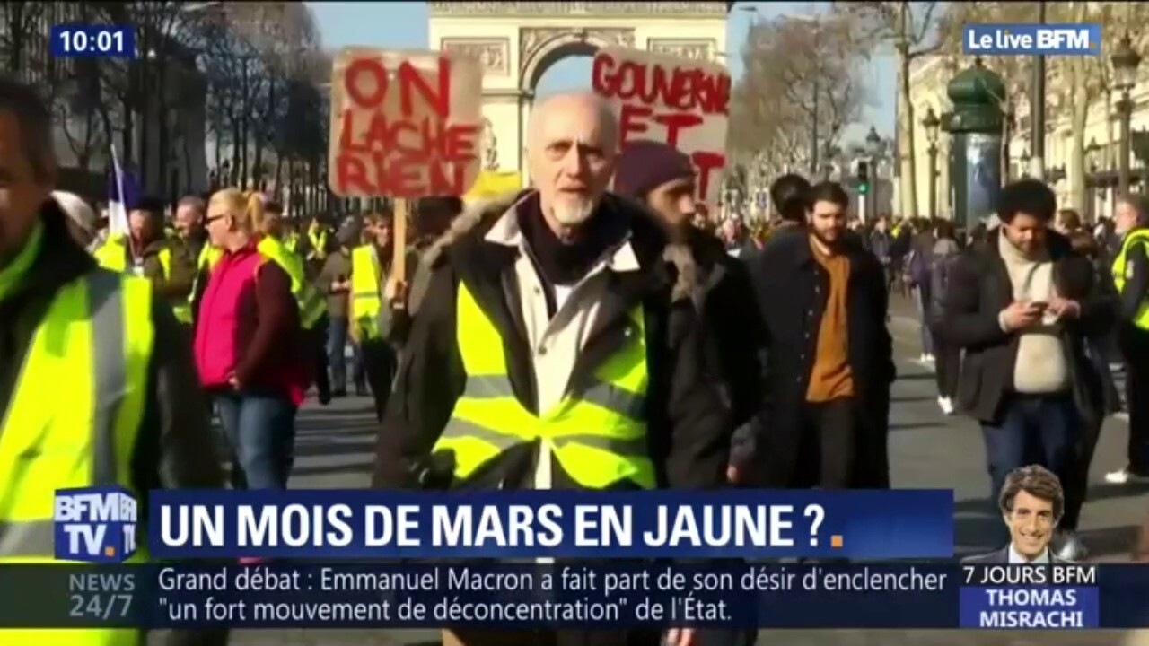 Un Mois En Jaune Les Gilets Jaunes Veulent Monter En Puissance à Partir Du 9 Mars