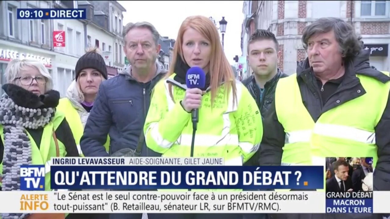 Ingrid Levavasseur Gilet Jaune Cest Un Débat Stérile Cest Plus Un Discours Quun Débat