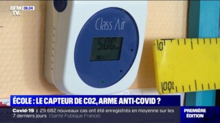 Covid-19 : les écoles s'équipent en capteurs de CO2