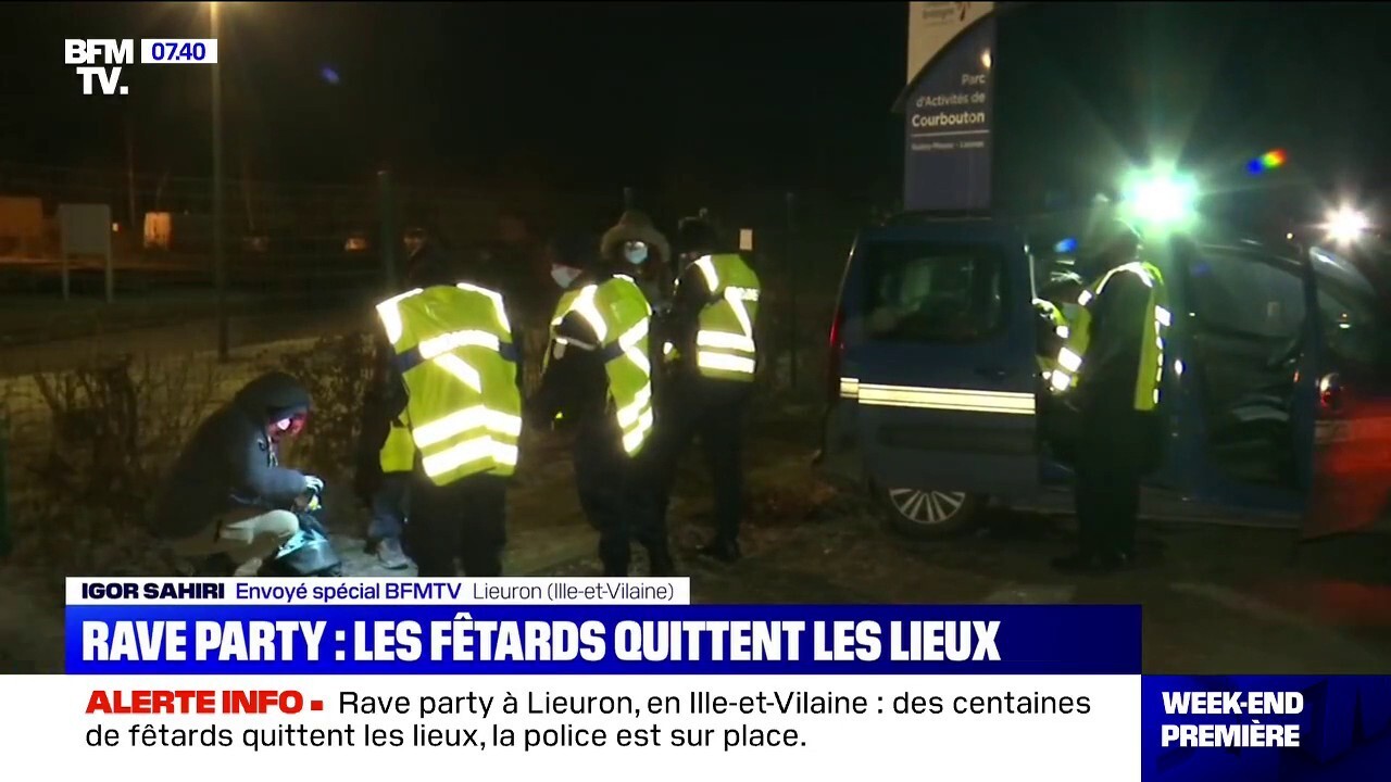 Fin De La Rave Party En Bretagne Plus De 1200 Verbalisations Et 5 Interpellations