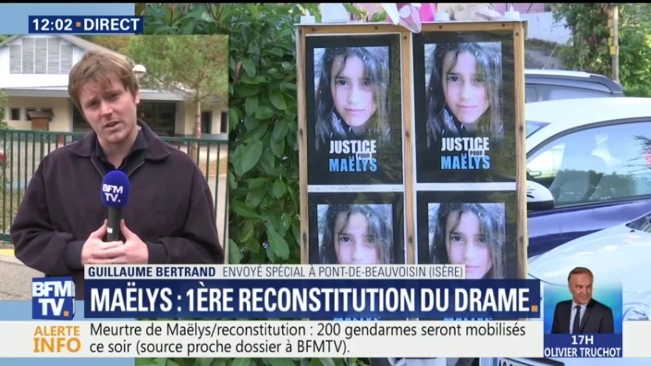 Résultat de recherche d'images pour "reconstitution affaire maelys"