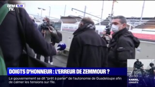 Eric Zemmour quitte Marseille par un échange de doigts d'honneur - Vidéo  Dailymotion