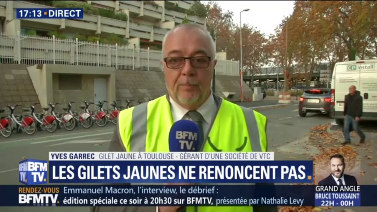 Gilets Jaunes Le Mouvement Pourrait Durer Après Samedi Prévient Ce Gérant Dune Société De Vtc