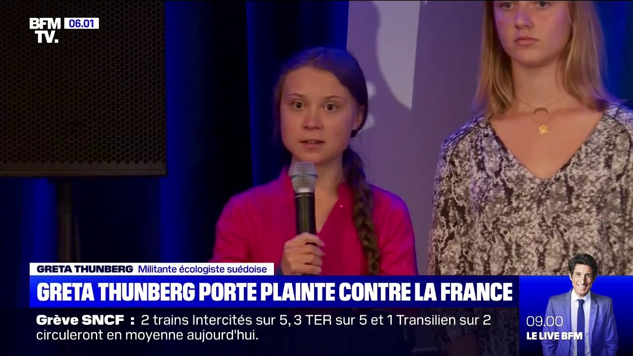 16 Jeunes Ecologistes Dont Greta Thunberg Portent Plainte Contre 5 Pays Dont La France Pour Leur Inaction Climatique