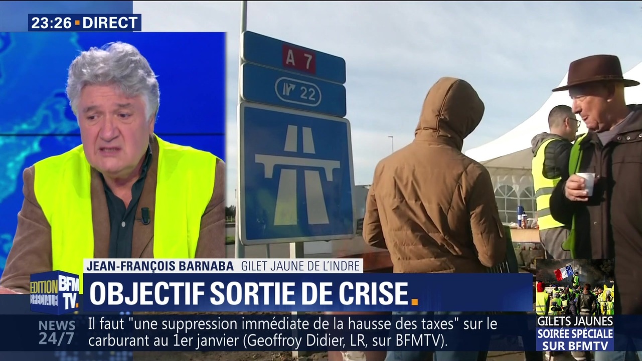 Gilets Jaunes Objectif De Sortie De Crise 34