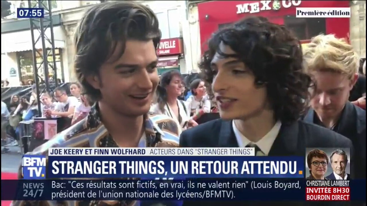 Stranger Things La Folie Au Grand Rex à Paris Pour La Sortie De La Saison 3 En Présence Des Acteurs