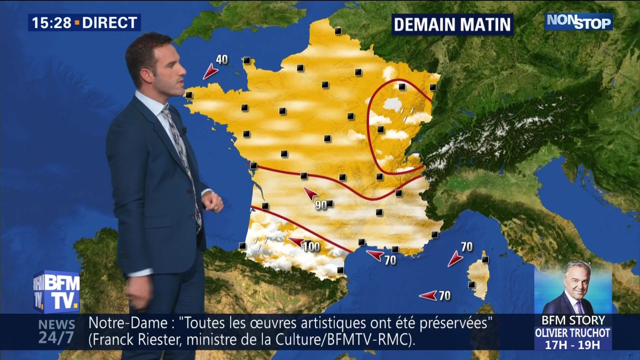 La Meteo Pour Ce Vendredi 19 Avril 2019