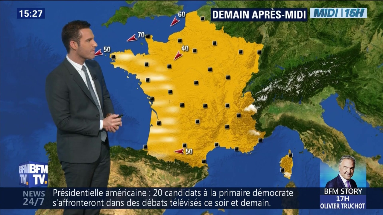 La Meteo Pour Ce Jeudi 27 Juin 2019