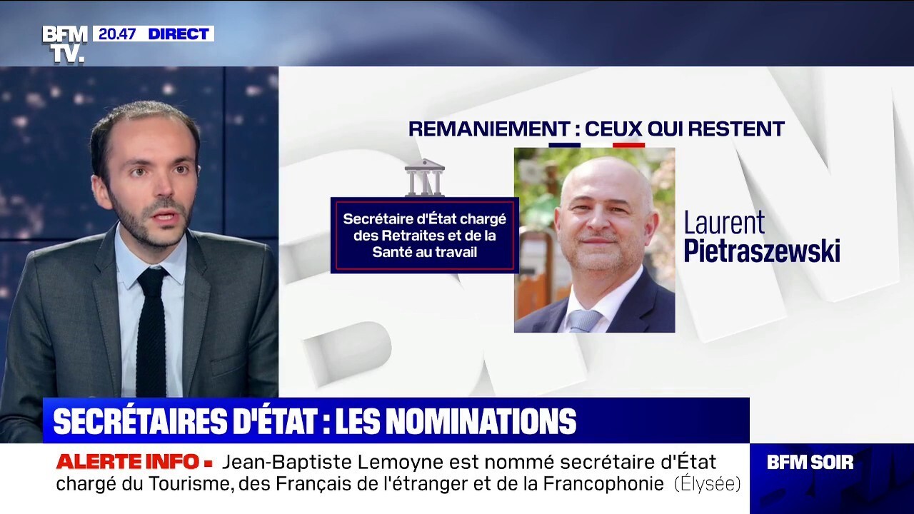 Gouvernement Castex 11 Secretaires D Etat Nommes