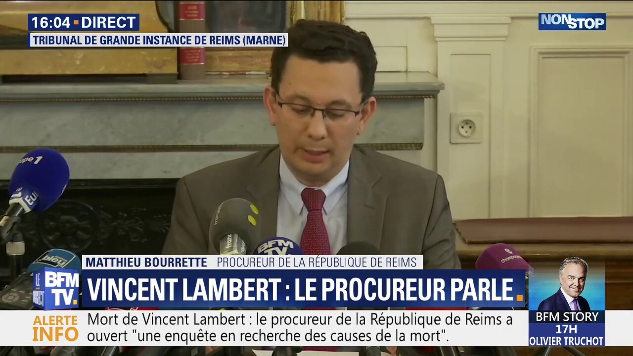 Vincent Lambert Le Procureur De La Republique De Reims Estime Que Les Arguments N Etaient Pas Suffisants Pour Ouvrir Une Enquete Penale Criminelle