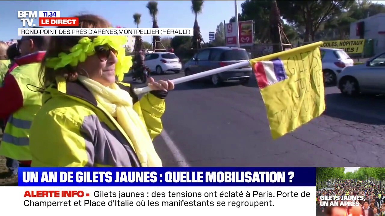 Gilets Jaunes Mobilisations Calmes En Régions