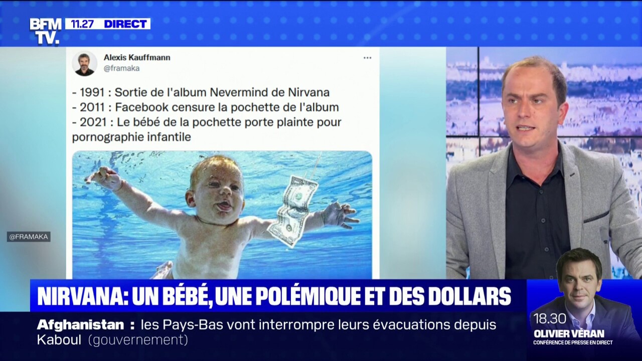 Le Bebe Nu De La Pochette De L Album Nevermind De Nirvana Porte Plainte Pour Pedoographie