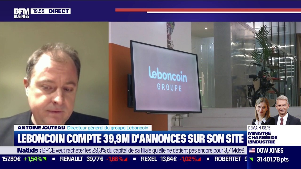 Antoine Jouteau Les Transactions Sur Leboncoin Representent 1 Du Pib Francais